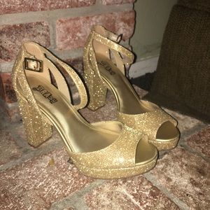 Brash Gold Heels 🔆
